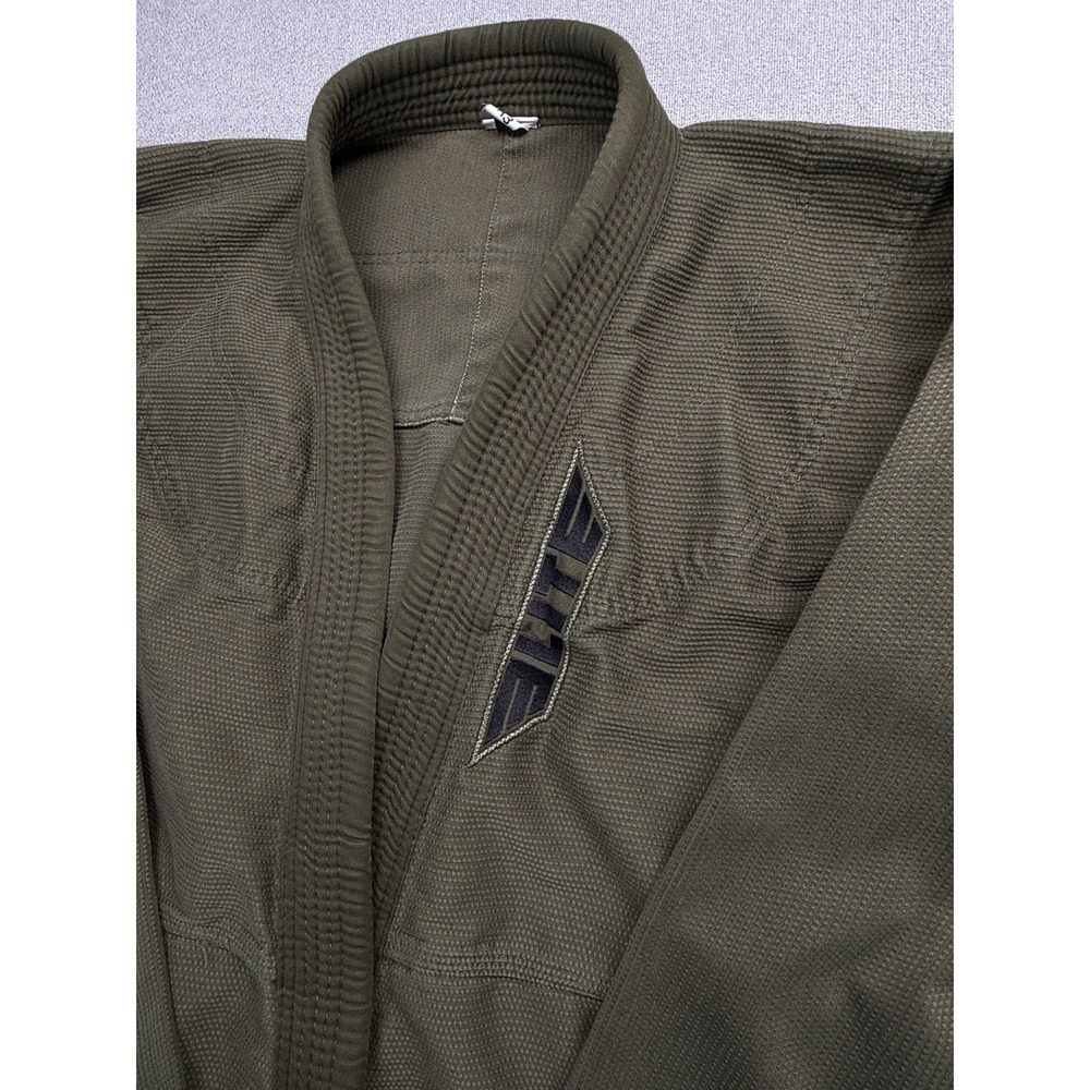 Elite Sports BJJ Gi Jacket A2 Olive Green Fightwear Kimono Top and bottoms‎